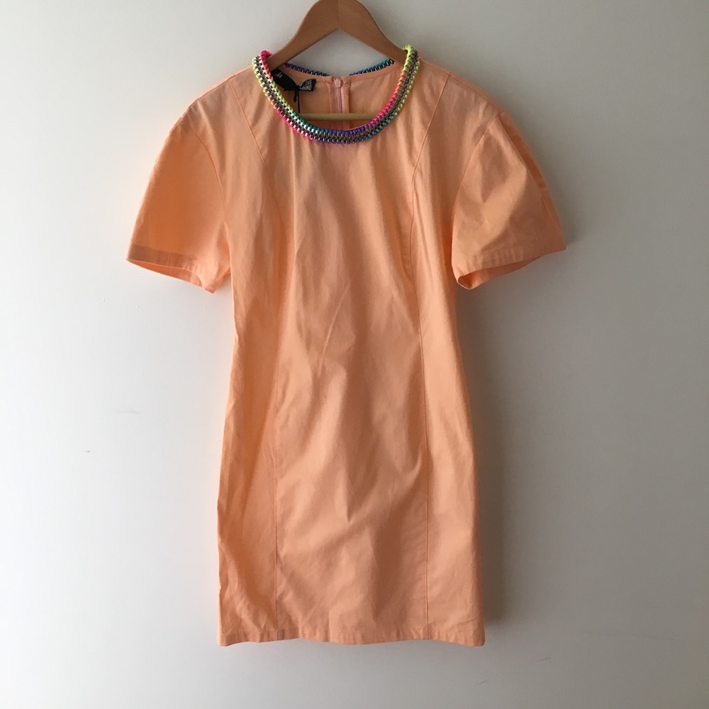 Love Moschino Rainbow Chain Dress